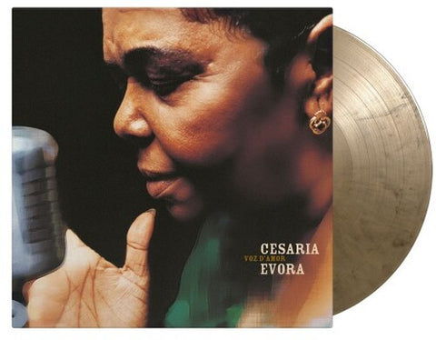 Cesaria Evora - Voz D'Amor (Limited Edition, 180 Gram Vinyl, Colored Vinyl, Gold & Black) [Import] (2 Lp's) ((Vinyl))
