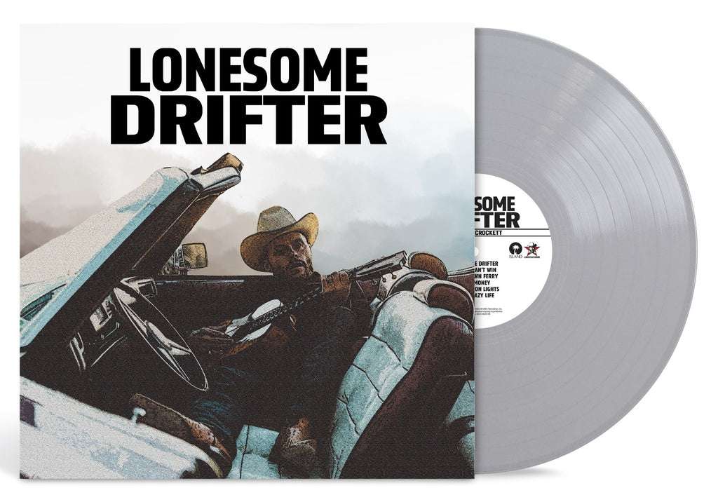 Charley Crockett - Lonesome Drifter (Indie Exclusive, Limited Edition, Silver Colored Vinyl, Alternate Cover) ((Vinyl))