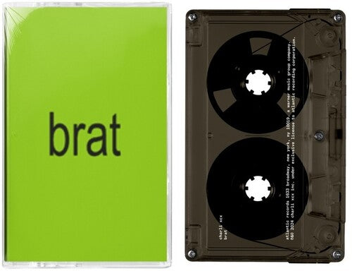 Charli XCX - brat (Translucent Black) (Cassette) ((Cassette))