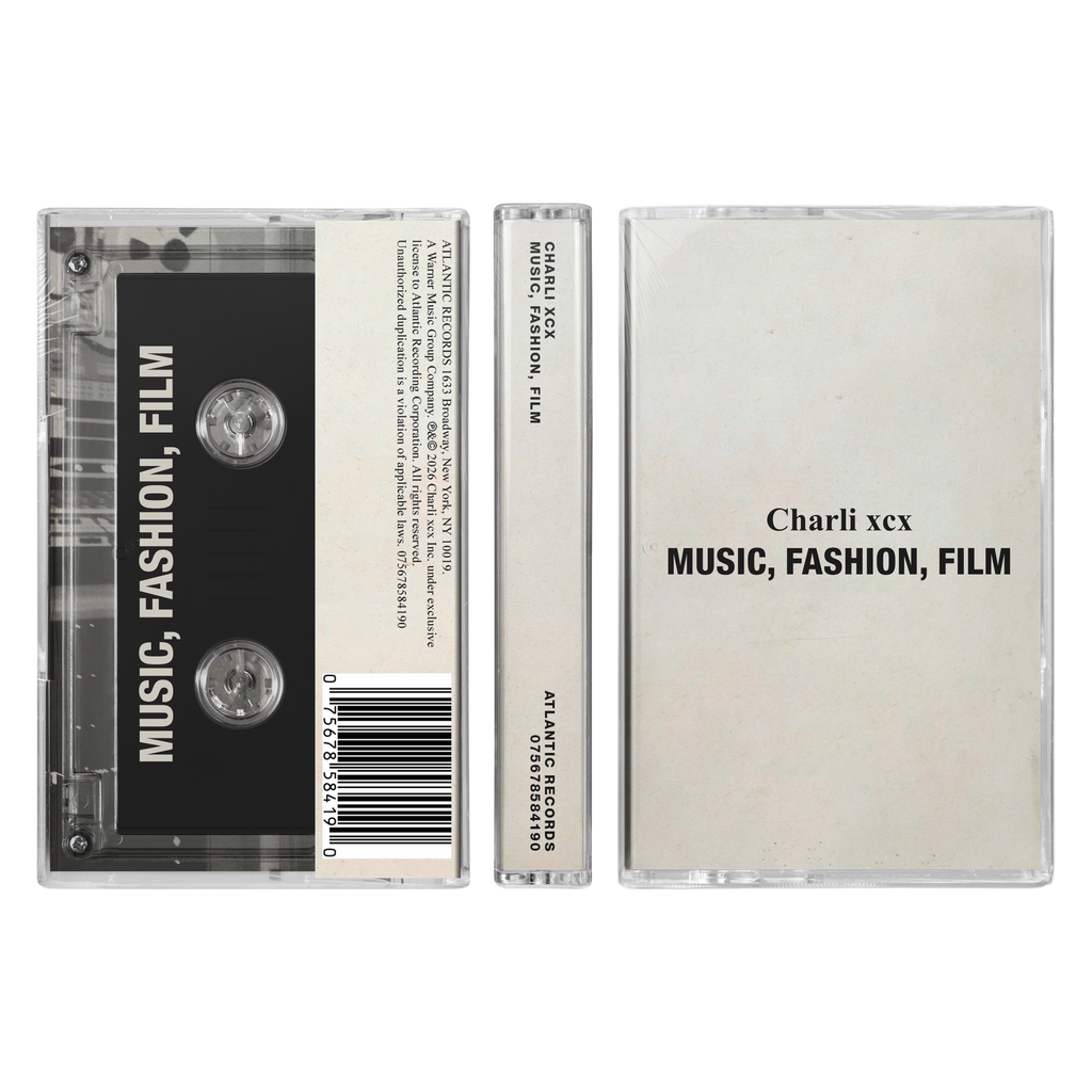Charli XCX - Music, Fashion, Film (Clear Colored Cassette) ((Cassette))