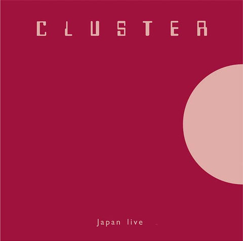 CLUSTER - Japan Live ((Vinyl))