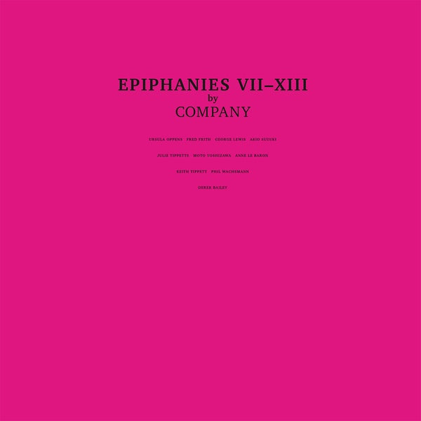 COMPANY - Epiphanies VII-XIII ((Vinyl))