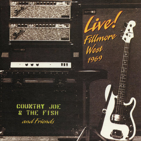 Country Joe & The Fish and Friends - Live! Fillmore West 1969 (Limited 50th Anniversary 2-LP Yellow Vinyl Edition) ((Vinyl))