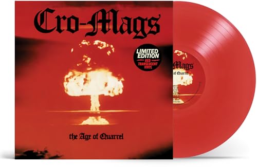 Cro-Mags - The Age Of Quarrel (Ruby Red Translucent Lp) ((Vinyl))