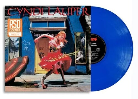 Cyndi Lauper - She's So Unusual: 40th Anniversary Edition (Indie Exclusive, Opaque Blue Colored Vinyl) ((Vinyl))