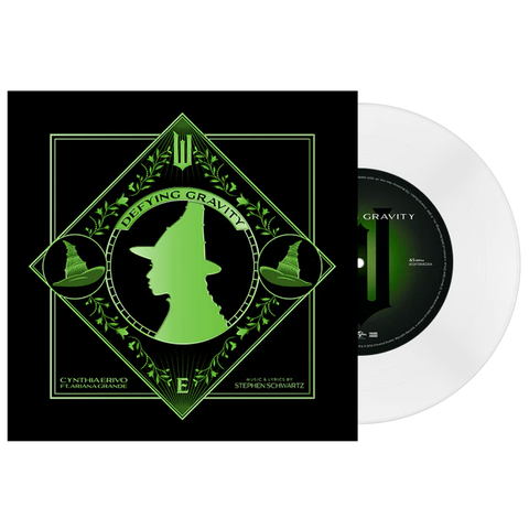Cynthia Erivo ft. Ariana Grande - Defying Gravity (Wicked: The Soundtrack) (Limited Edition, Clear Vinyl) (7" Single) ((Vinyl))