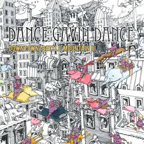 Dance Gavin Dance - Downtown Battle Mountain Ii (15Th Anniversary) [Light Blue Glitter LP] ((Vinyl))