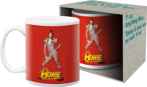 David Bowie - David Bowie Red 11oz Boxed Mug ((Glassware))