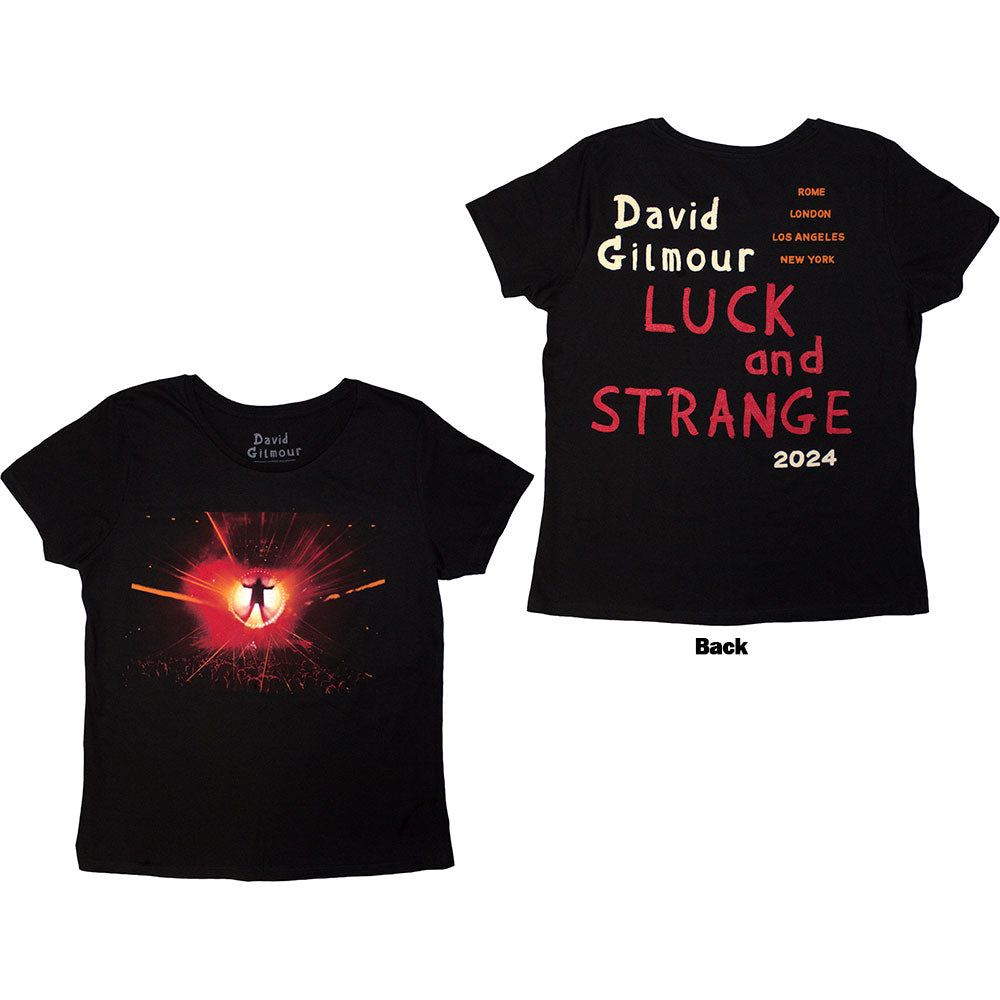 David Gilmour - Luck & Strange Stage Shot (()) Black