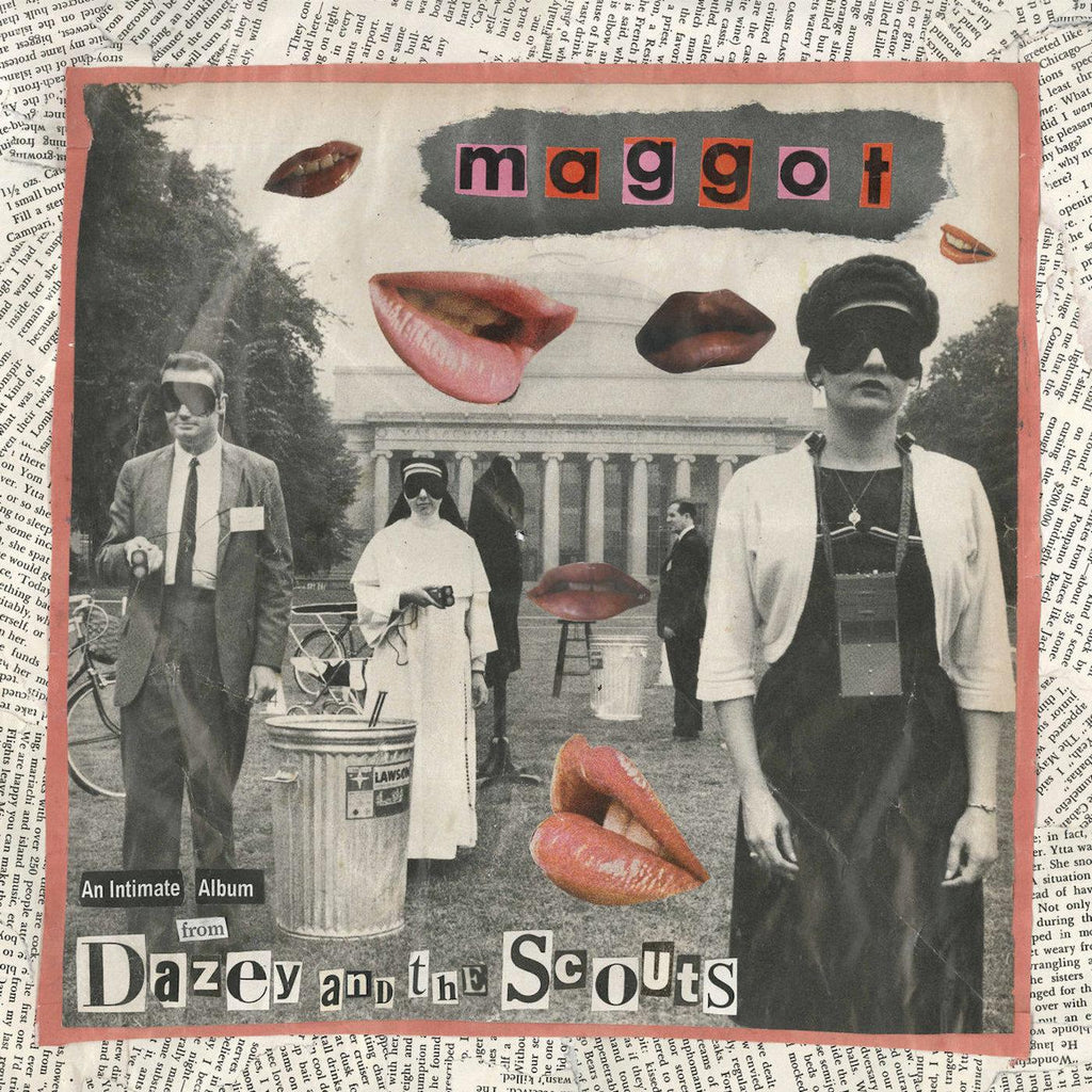 Dazey and the Scouts - Maggot 10" (SPLIT HOT PINK & BABY BLUE VINYL) ((Vinyl))