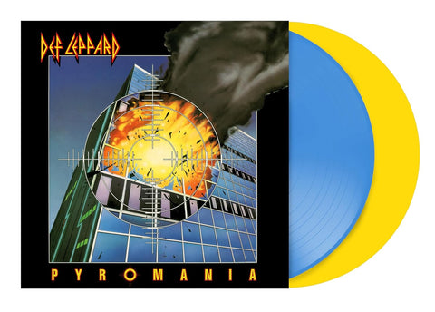 Def Leppard - Pyromania: 40th Anniversary Edition (Limited Edition, Blue & Yellow Colored Vinyl) [Import] (2 Lp's) ((Vinyl))