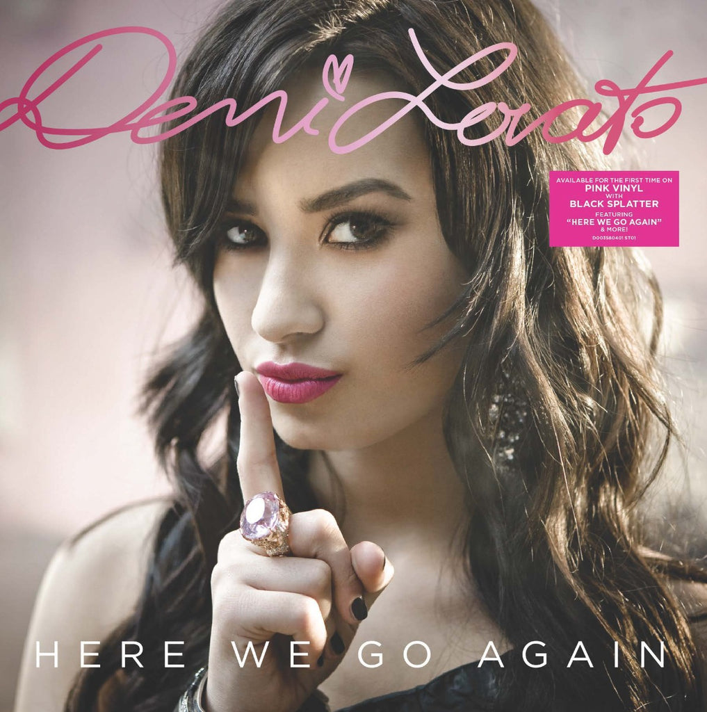 Demi Lovato - Here We Go Again [Pink/Black Splatter Lp] ((Vinyl))