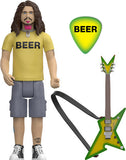 DIMEBAG DARRELL - Dimebag Darrell - ReAction Figures Wv2- Dimebag Darrell (BEER Shirt) (Action Figure, Collectible) ((Action Figure))