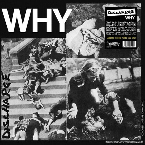 Discharge - Why (Colored Vinyl, Red) ((Vinyl))