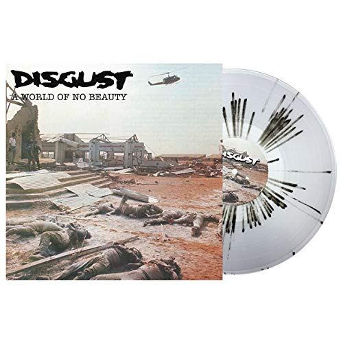 Disgust - A World Of No Beauty + Thrown Into Oblivion (Clear/Black Splatter Vinyl 2Lp) ((Vinyl))