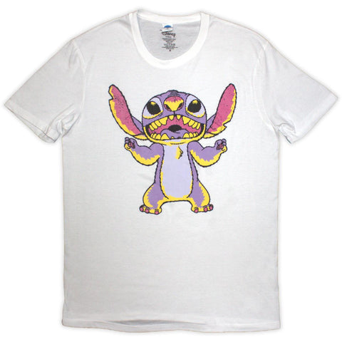 Disney - Lilo & Stitch Purple Stitch (()) White