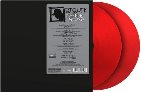 Dj Quik - Safe & Sound (Limited Edition, 180-Gram Translucent Red Colored Vinyl) [Import] (2 Lp's) ((Vinyl))