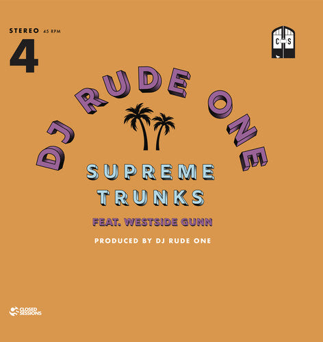 DJ Rude One - Feat. Westside Gunn - Supreme Trucks (7" Single) ((Vinyl))
