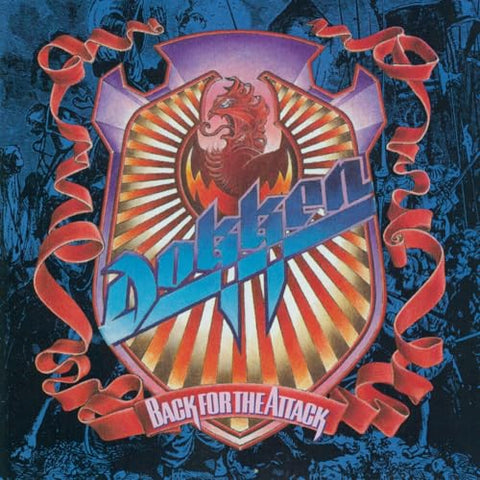 Dokken - Back For The Attack (Limited Edition, Magenta & Sky Blue Colored Vinyl) (2 Lp) ((Vinyl))