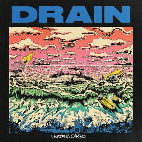 Drain - California Cursed (Blue Colored Vinyl) ((Vinyl))