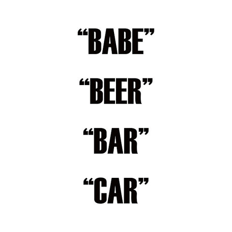 DUAL ACTION - Babe Beer Bar Car ((Vinyl))