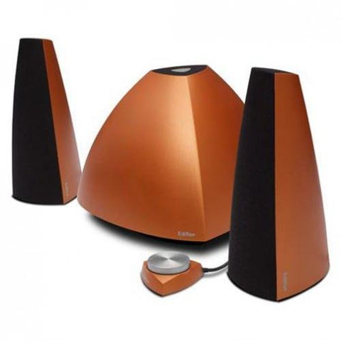 Edifier - Edifier - E3350BT (Prisma) - 2.1 Multimedia Speaker System with Bluetooth (Gold) ((Speakers))