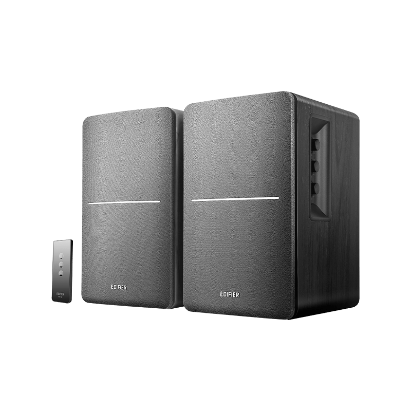 Edifier - R1280T Powered Bookshelf Speakers- Black (())