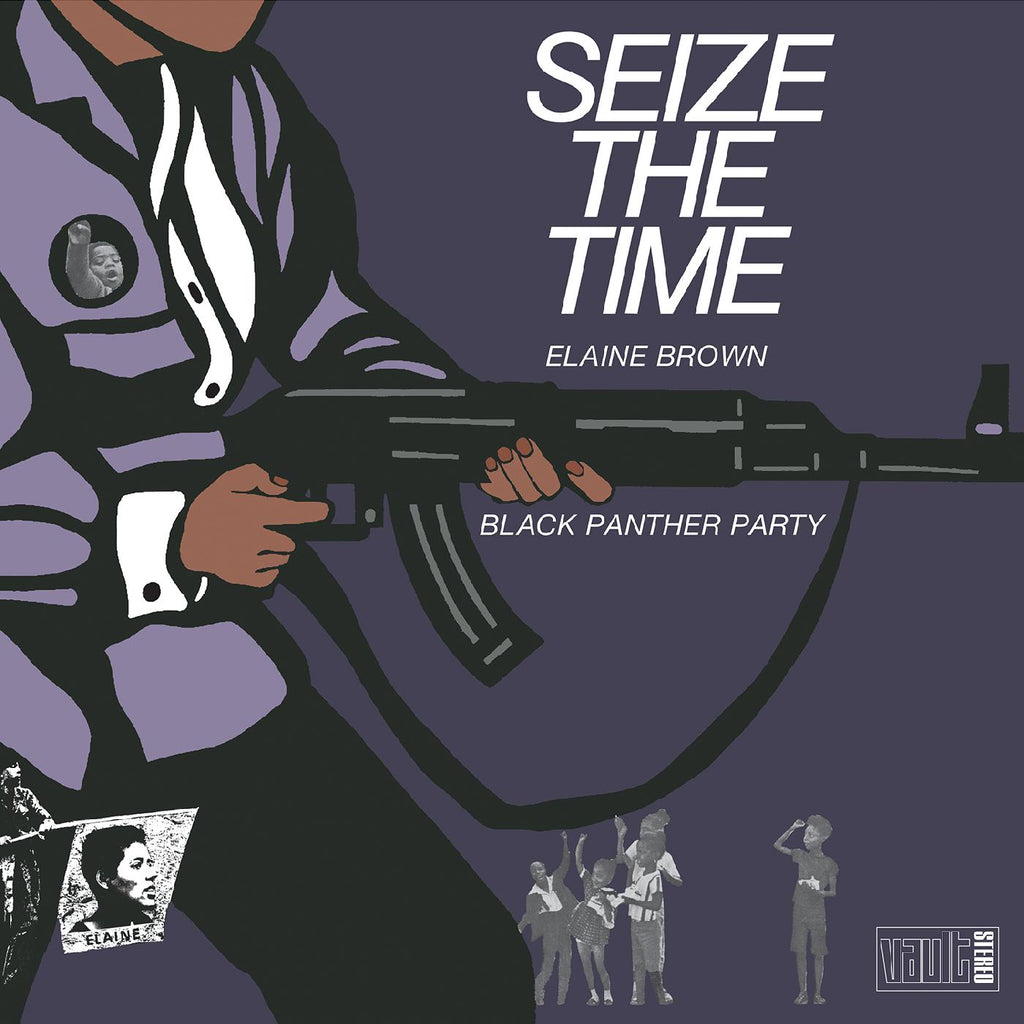 Elaine/Black Panther Party Brown - Seize the Time (DEEP PURPLE VINYL) ((Vinyl))