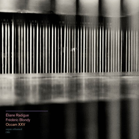 ELIANE RADIGUE & FREDERIC BLONDY - Occam XXV ((CD))