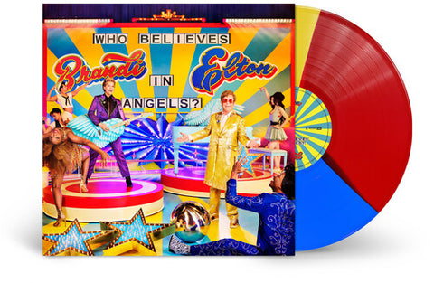 Elton John & Brandi Carlile - Who Believes In Angels? (Red, Yellow & Blue Colored Vinyl, Lyric Book) ((Vinyl))