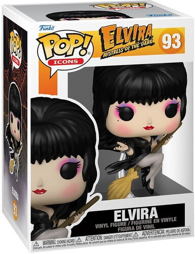 Elvira, Mistress of the Dark - Funko POP!: Icons: Elvira, Mistress of the Dark: Elvira (Action Figure, Collectible) ((Action Figure))