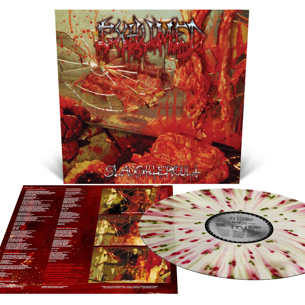 Exhumed - Slaughtercult (Milky Clear with Splatter) (())