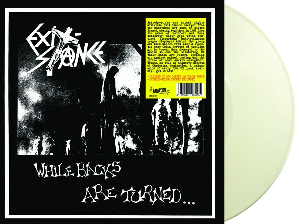 EXIT-STANCE - While Backs Are Turned... (White Vinyl) ((Vinyl))