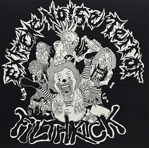 Extreme Noise Terror/ Filthkick - In It For Life (Clear Vinyl) ((Vinyl))