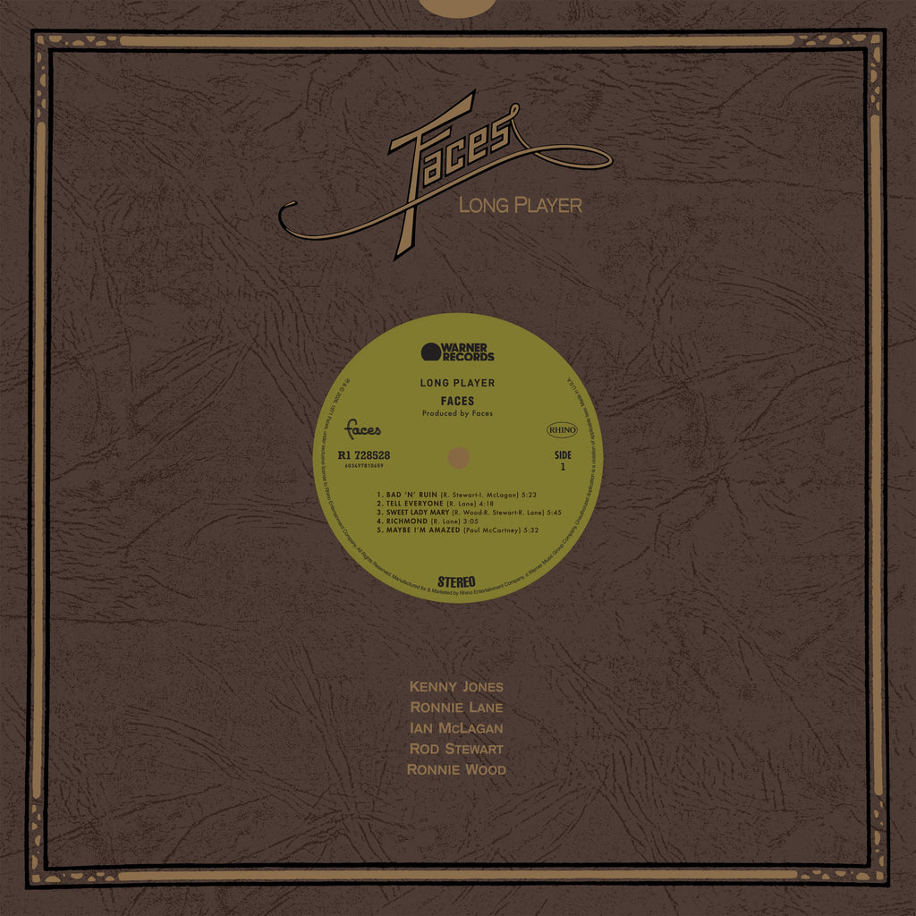 Faces - Long Player (Limited Edition, Brick & Mortar Exclusive) ((Vinyl))