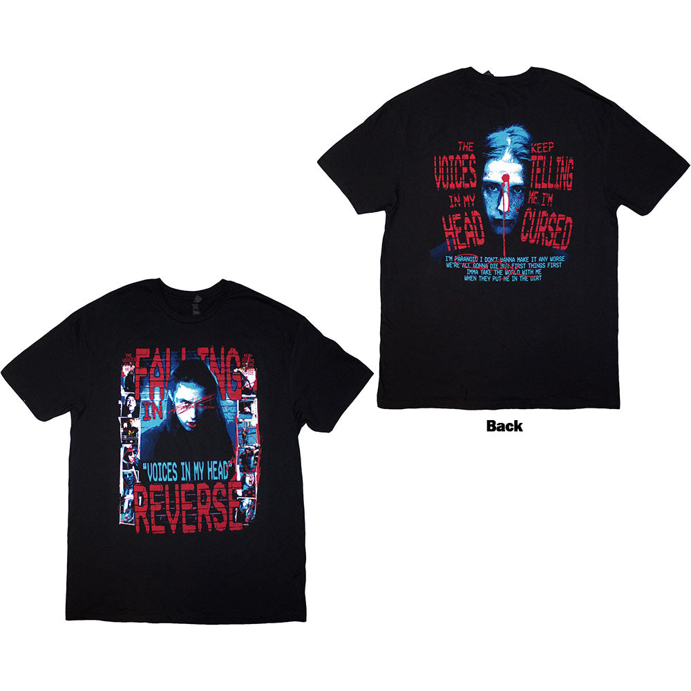 Falling In Reverse - Voice Collage (()) Black