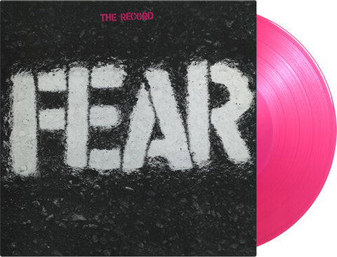 Fear - The Record (Limited Edition, 180 Gram Translucent Magenta Colored Vinyl) [Import] ((Vinyl))