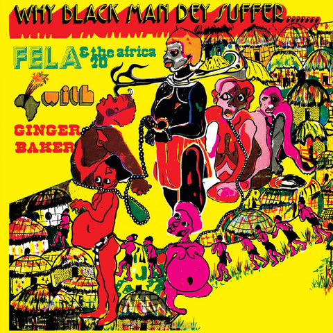 Fela Kuti - Why Black Men They Suffer (TRANSPARENT YELLOW VINYL) ((World Music))