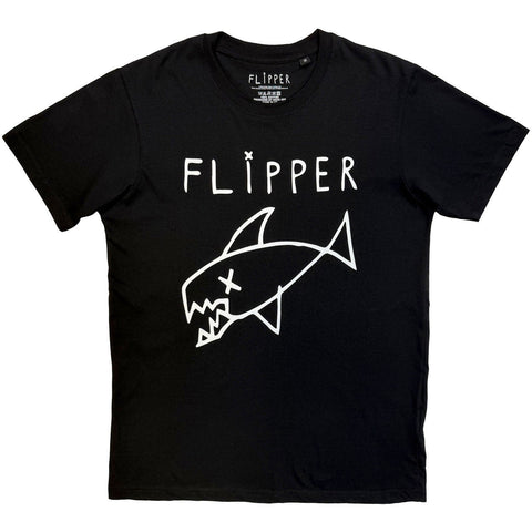 Flipper - Long Fish Unisex T-Shirt (Black) ((Apparel))