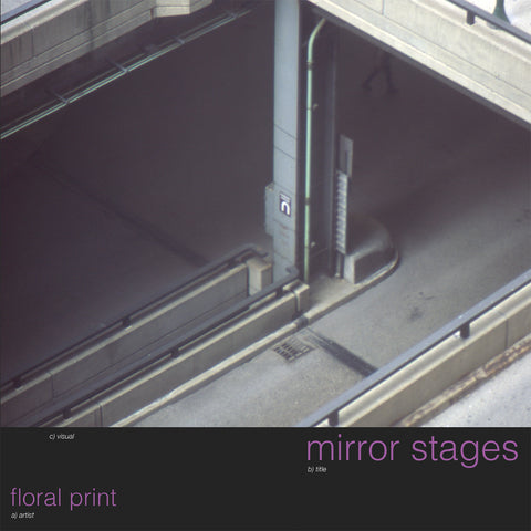 Floral Print - mirror stages (TRANSLUCENT CANDY GRAPE PURPLE VINYL) ((Vinyl))