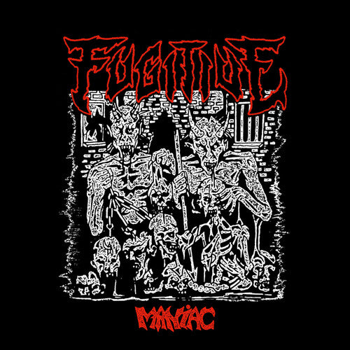 Fugitive - Maniac (Clear Vinyl, Black, Red, Limited Edition, Extended Play) ((Vinyl))