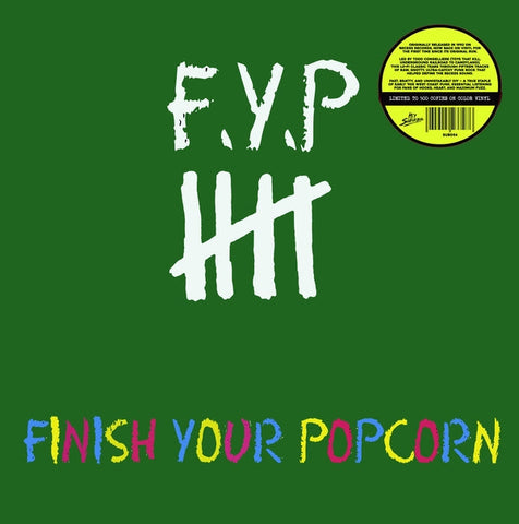 F.Y.P. - Finish Your Popcorn (Color Vinyl) [Lp] ((Vinyl))