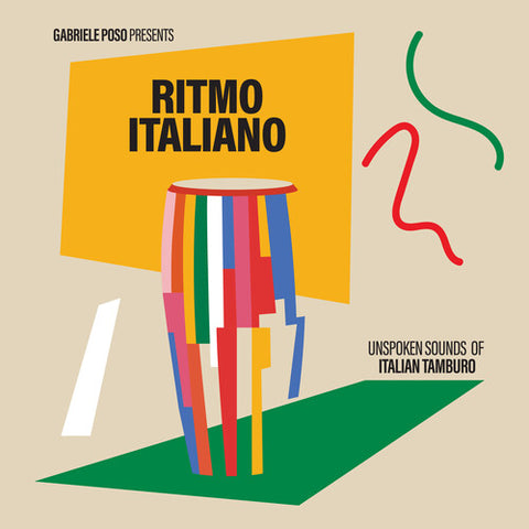 Gabriele Poso - Ritmo Italiano 'Unspoken Sounds of Italian Tamburo' ((CD))