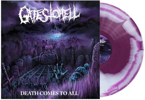 Gates to Hell - Death Comes to All (Limited Edition, Purple & White Swirl Colored Vinyl) ((Vinyl))