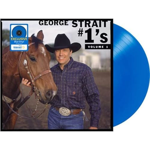 George Strait - #1's Volume 1 [Blue LP] ((Vinyl))