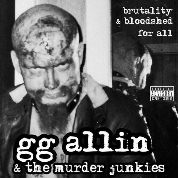 GG & The Murder Junkies Allin - Brutality And Bloodshed For All (CLEAR ORANGE VINYL) ((Vinyl))