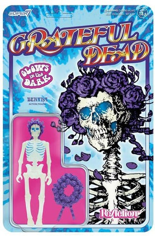 Grateful Dead - Super7 - Grateful Dead ReAction Figure Wave 1 - Bertha (Glow In The Dark) (Collectible, Figure, Action Figure) ((Action Figure))