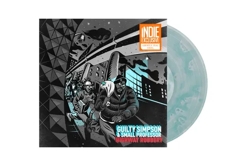 Guilty Simpson & Small Professor - Highway Robbery (Indie Exclusive, Colored Vinyl, Ghostly Teal) ((Vinyl))