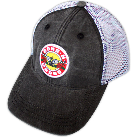 Guns N' Roses - Vintage Logo (()) Grey, White