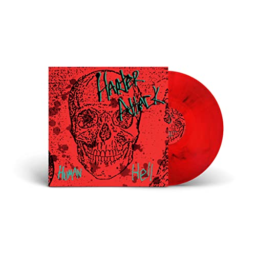 Harter Attack - Human Hell (Red / Black Splatter Vinyl) ((Vinyl))